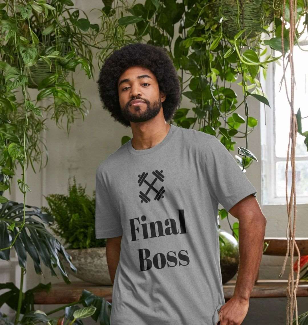 Final Boss Men's Basic Tee: Mastering Life's Levels