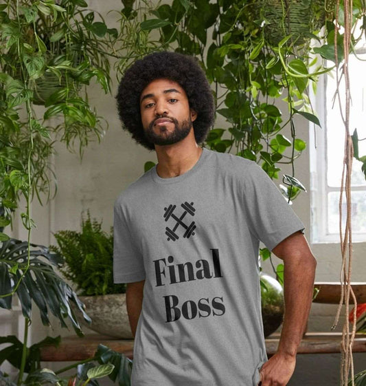 Final Boss Men's Basic Tee: Mastering Life's Levels