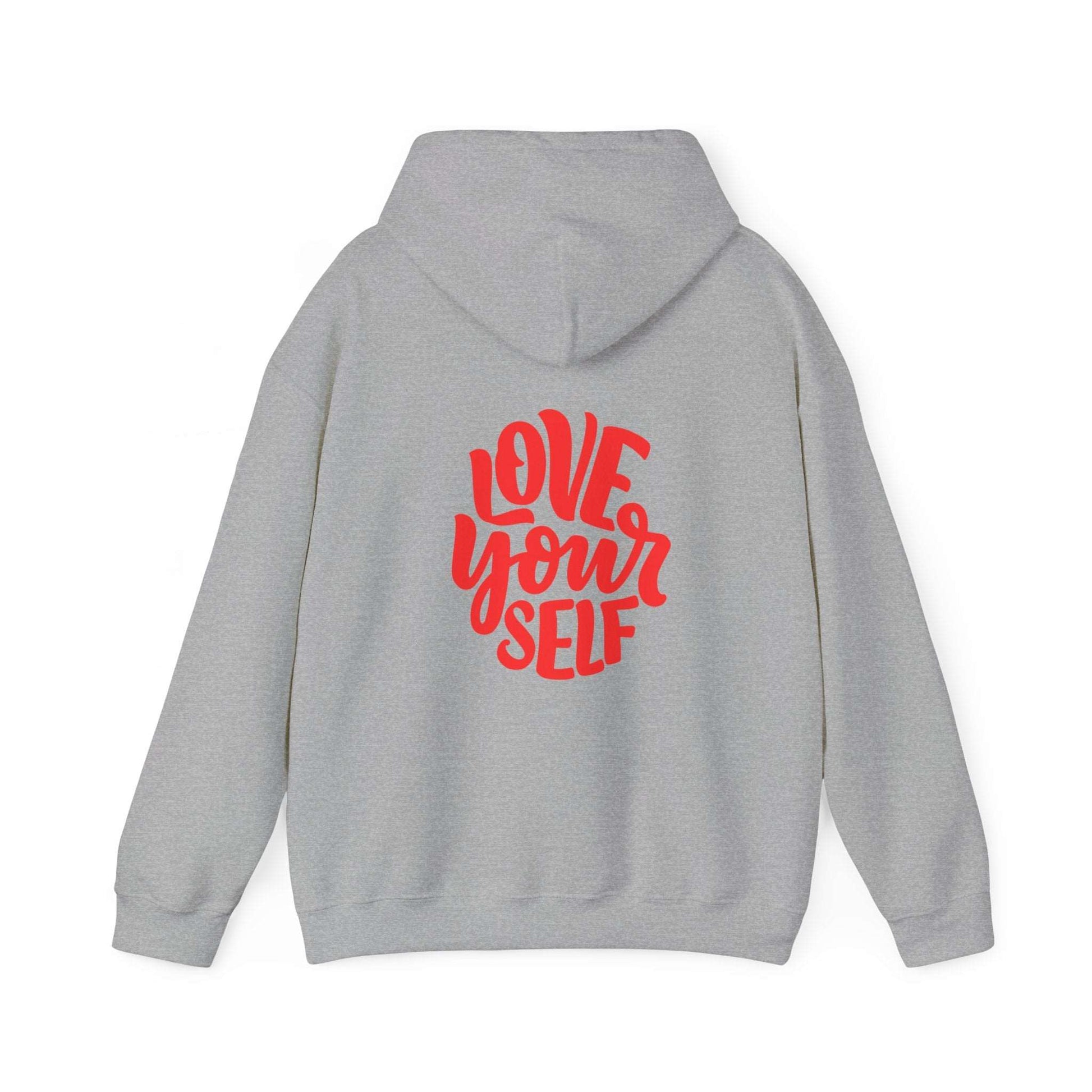 "Love Yourself: Cozy Comfort in Unisex Heavy Blend™ Hooded Sweatshirt"