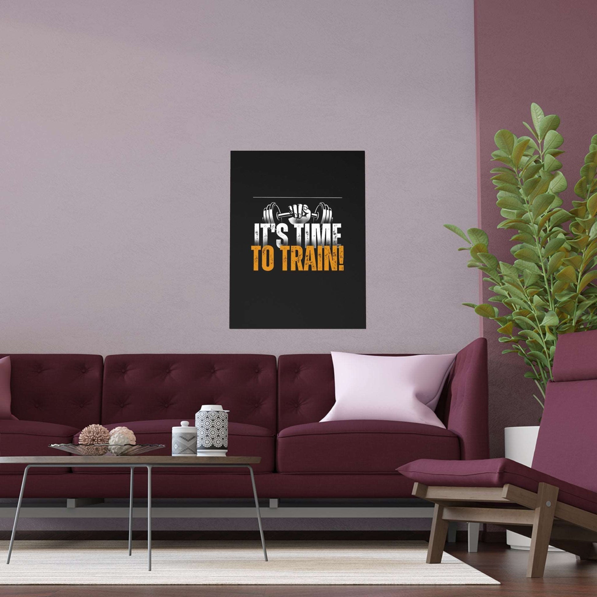 Conquer Any Space: Indoor and Outdoor Silk Posters – It's Time to Train