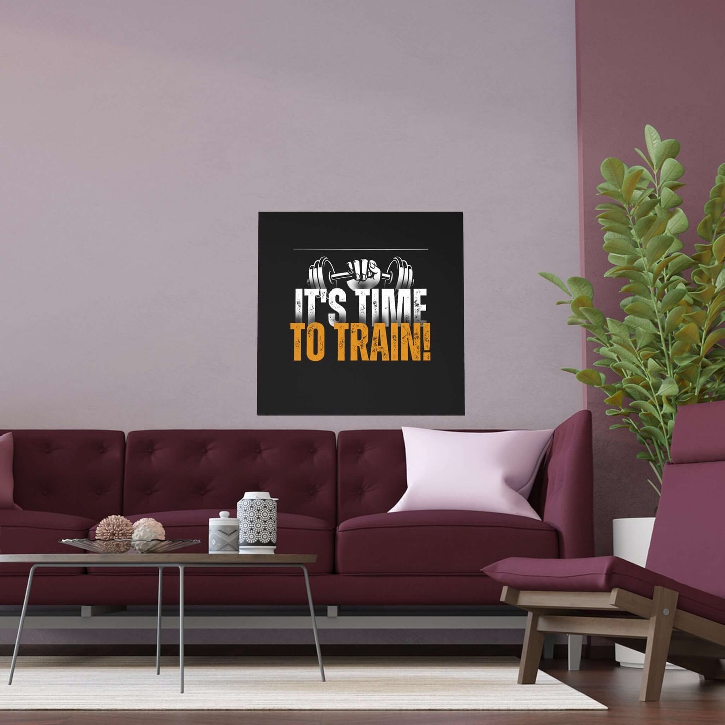 Conquer Any Space: Indoor and Outdoor Silk Posters – It's Time to Train