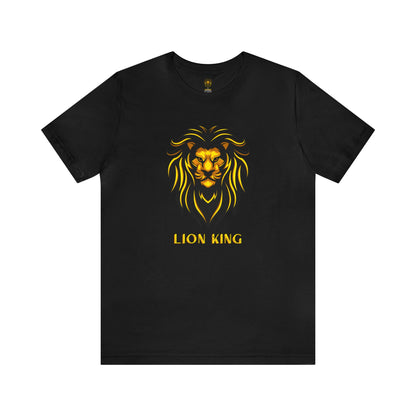 Roar in Style: LION KING Short Sleeve Tee – Unleash Majestic Fashion with Regal Comfort