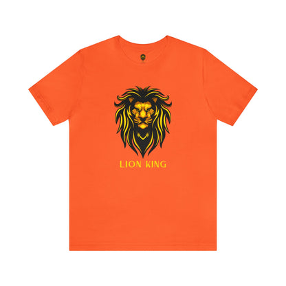 Roar in Style: LION KING Short Sleeve Tee – Unleash Majestic Fashion with Regal Comfort