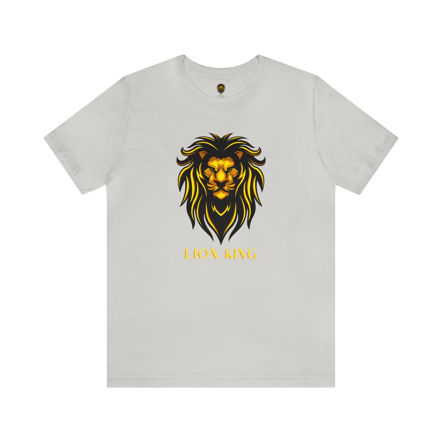 Roar in Style: LION KING Short Sleeve Tee – Unleash Majestic Fashion with Regal Comfort