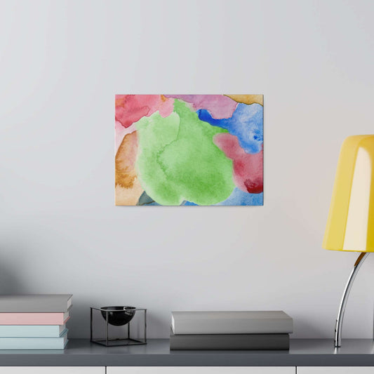 Inspiring Colorful Matte Canvas Wall Art For Perfect Room