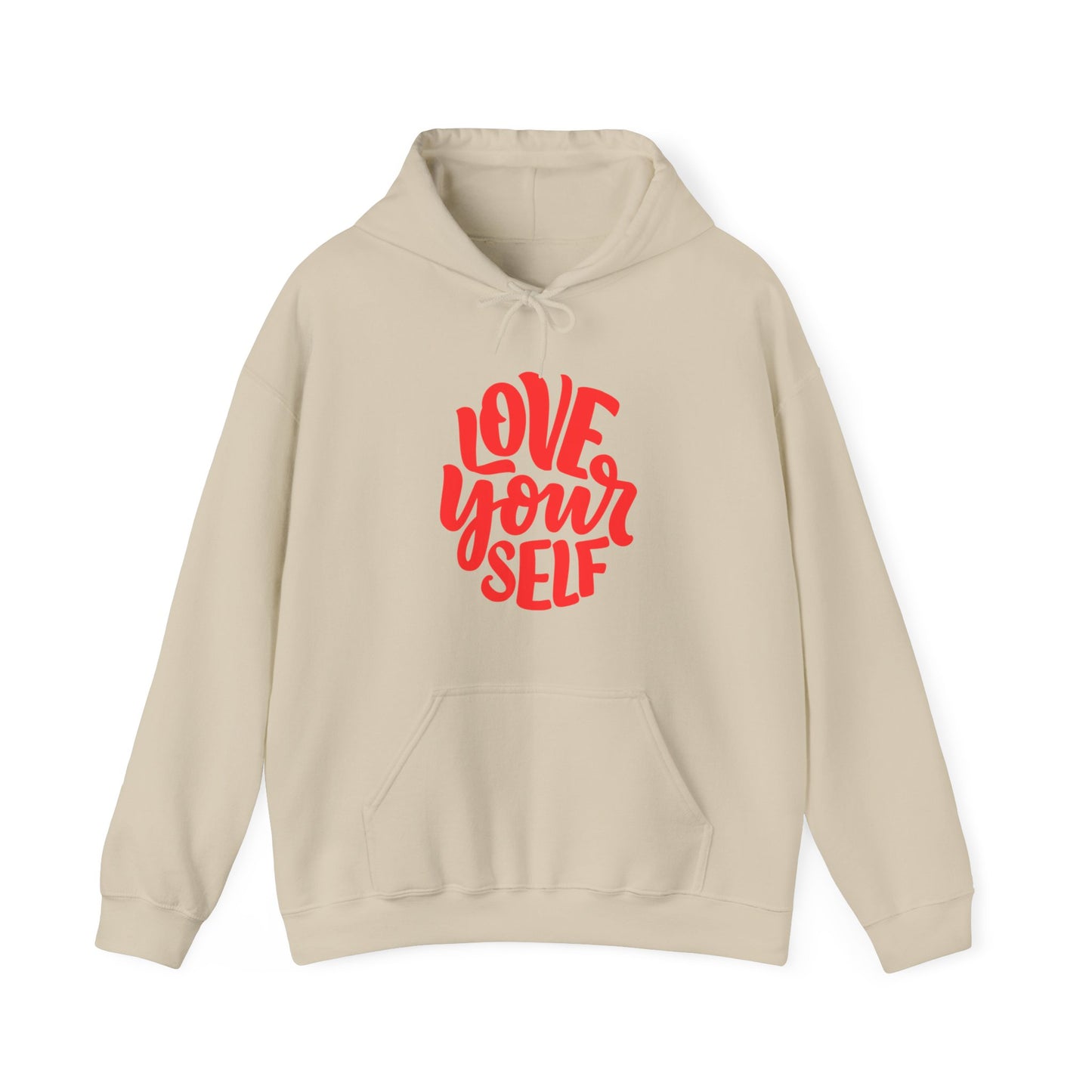 "Love Yourself: Cozy Comfort in Unisex Heavy Blend™ Hooded Sweatshirt"