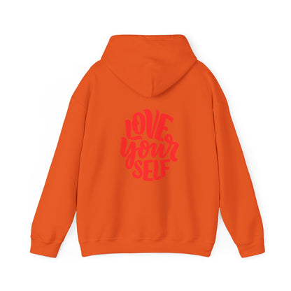 "Love Yourself: Cozy Comfort in Unisex Heavy Blend™ Hooded Sweatshirt"