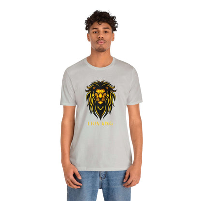 Roar in Style: LION KING Short Sleeve Tee – Unleash Majestic Fashion with Regal Comfort