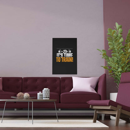 Conquer Any Space: Indoor and Outdoor Silk Posters – It's Time to Train