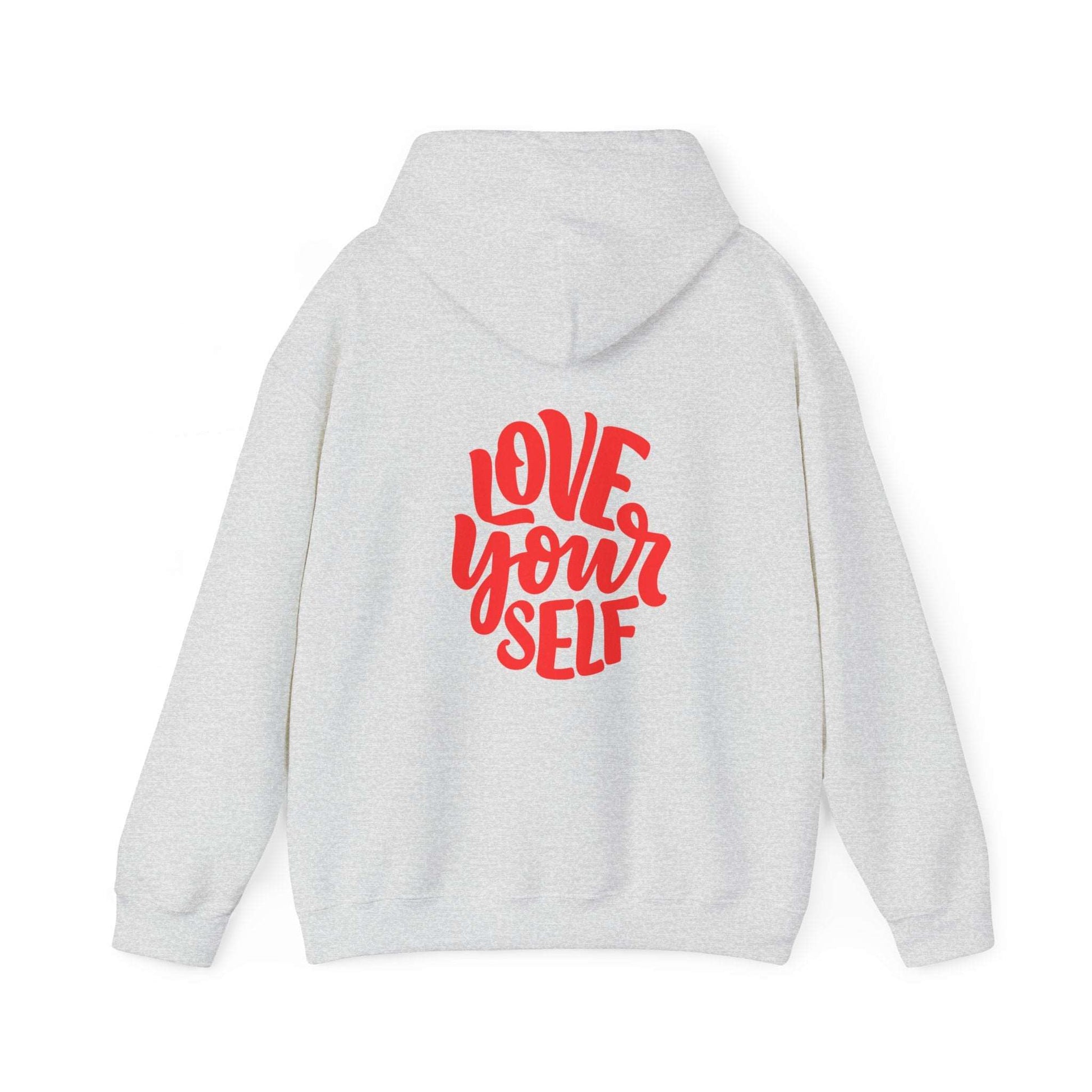 "Love Yourself: Cozy Comfort in Unisex Heavy Blend™ Hooded Sweatshirt"