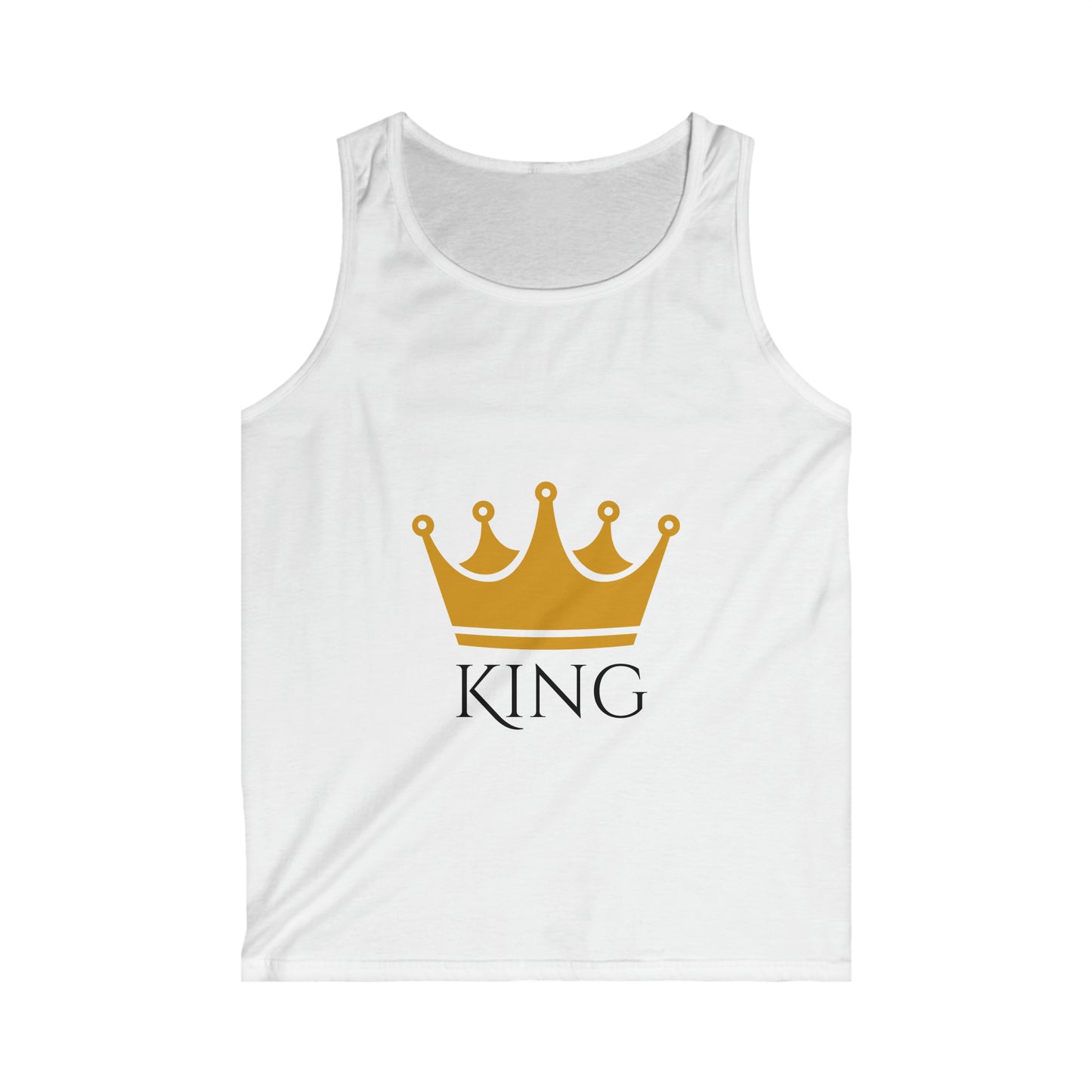 "King" Men's Softstyle Tank Top