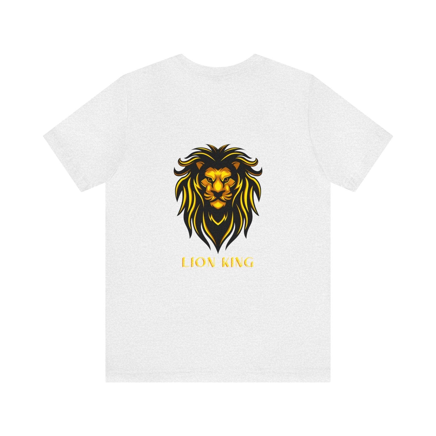 Roar in Style: LION KING Short Sleeve Tee – Unleash Majestic Fashion with Regal Comfort