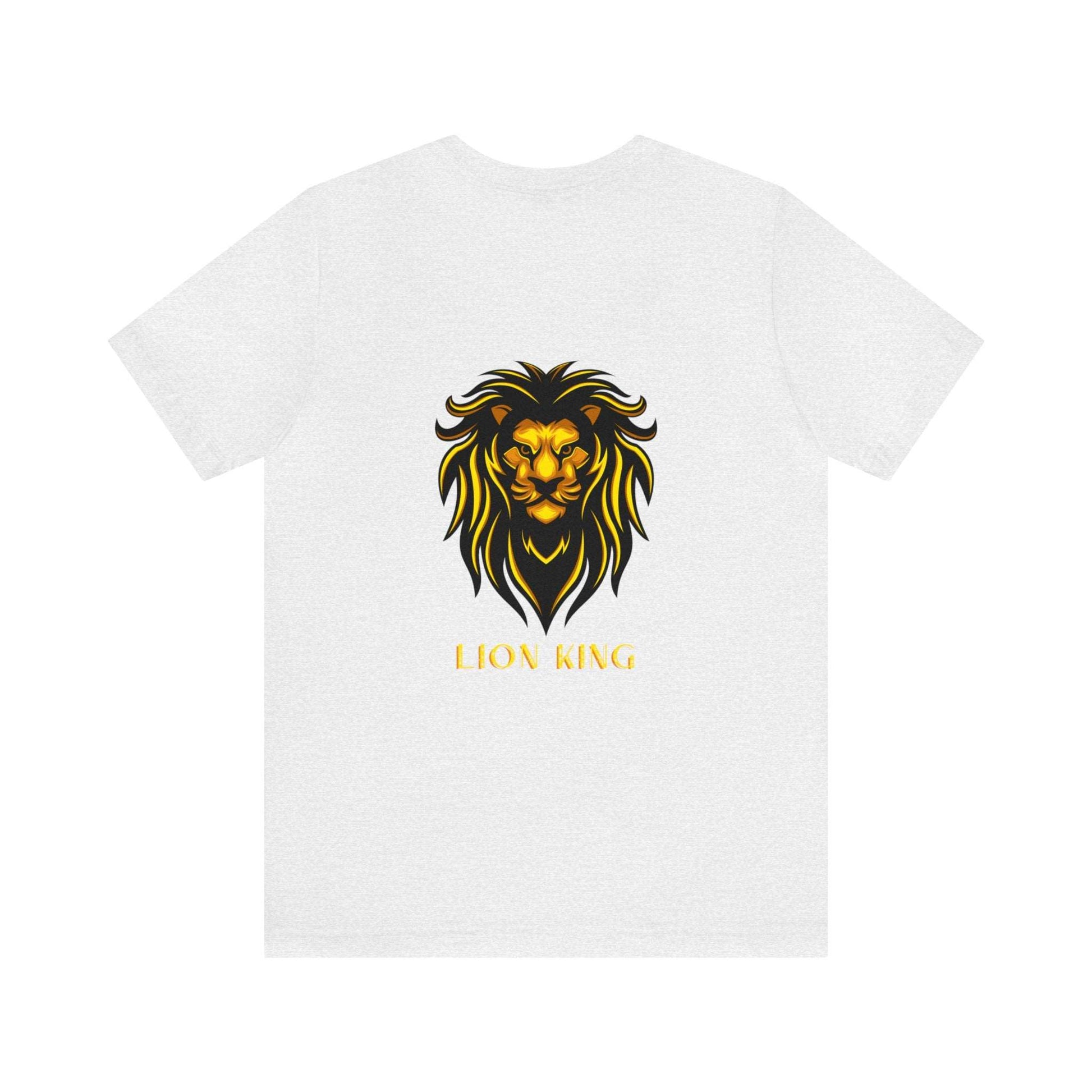 Roar in Style: LION KING Short Sleeve Tee – Unleash Majestic Fashion with Regal Comfort