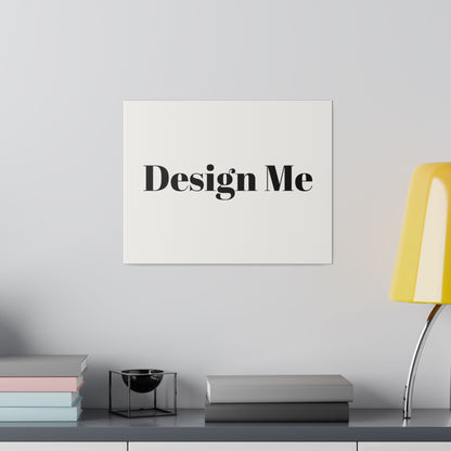 Print On Demand Matte Canvas Wall Art