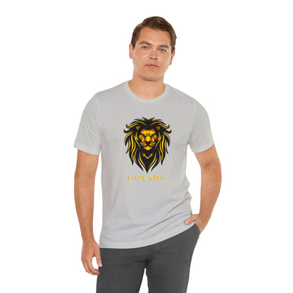 Roar in Style: LION KING Short Sleeve Tee – Unleash Majestic Fashion with Regal Comfort