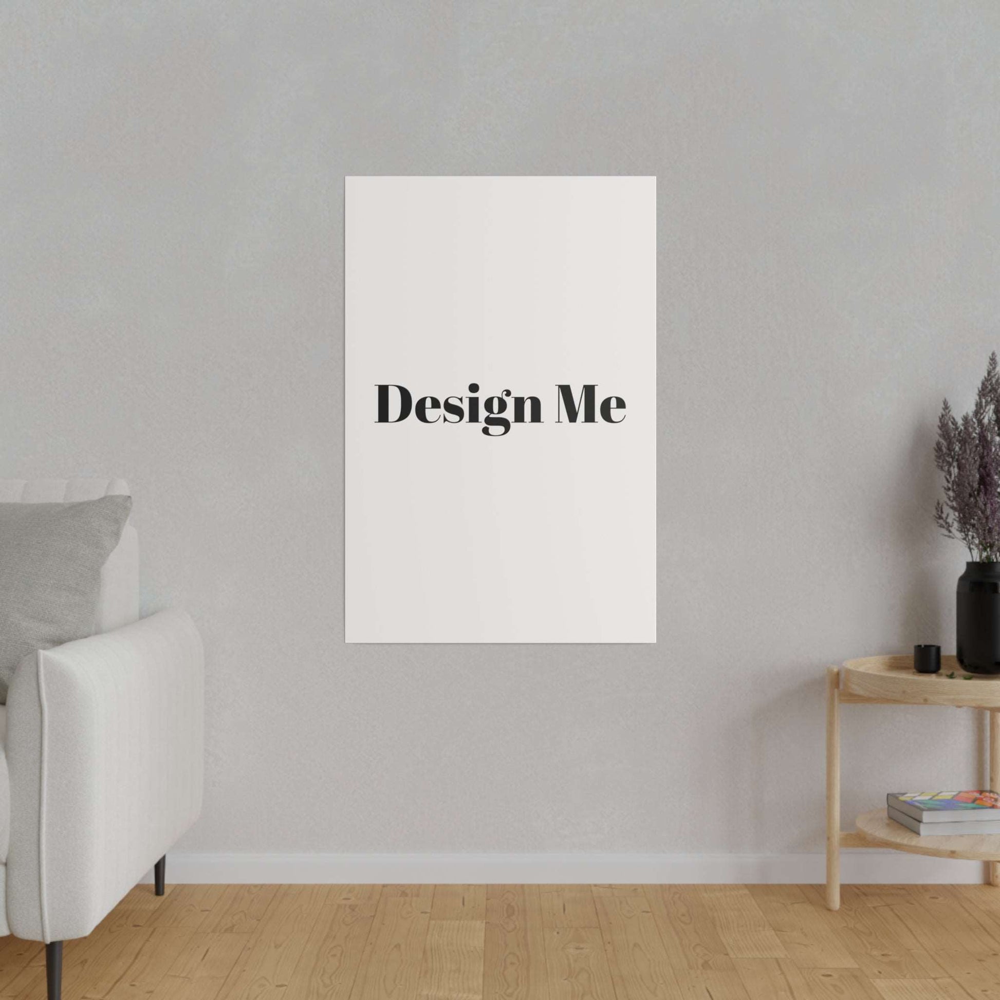 Print On Demand Matte Canvas Wall Art