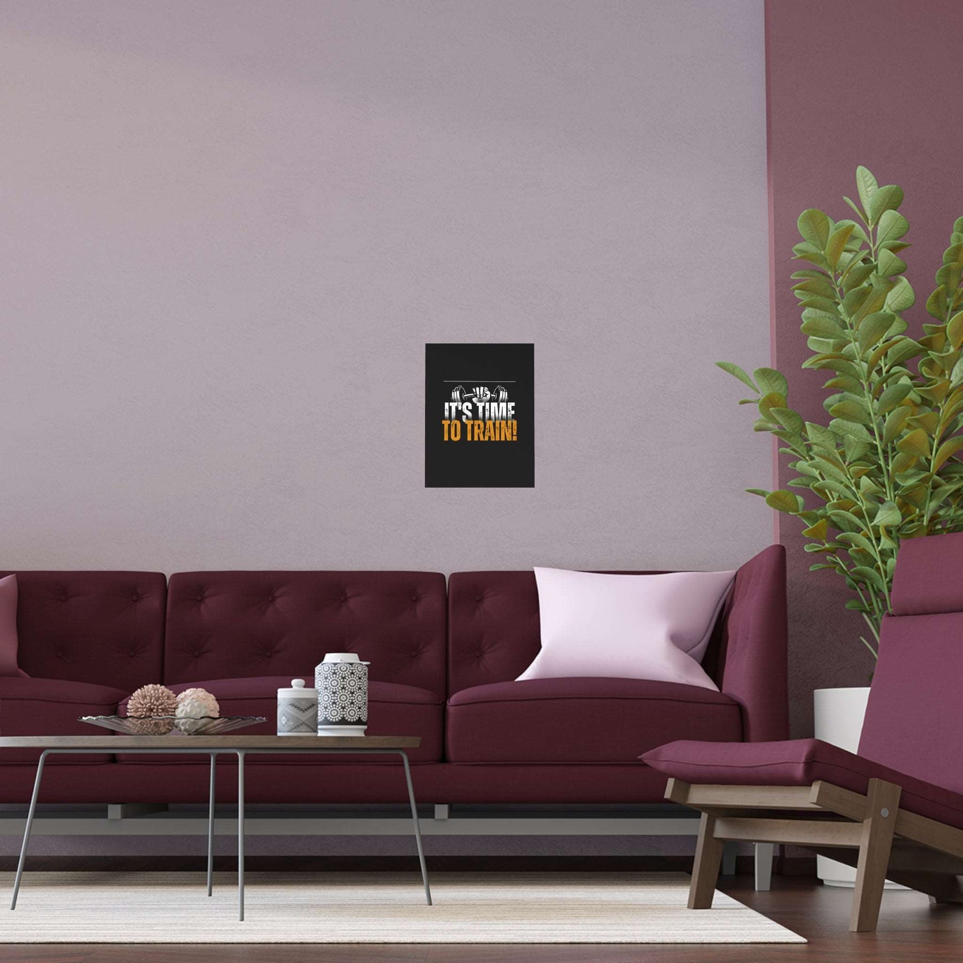 Conquer Any Space: Indoor and Outdoor Silk Posters – It's Time to Train