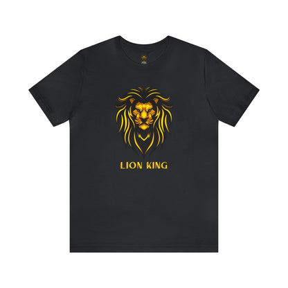 Roar in Style: LION KING Short Sleeve Tee – Unleash Majestic Fashion with Regal Comfort