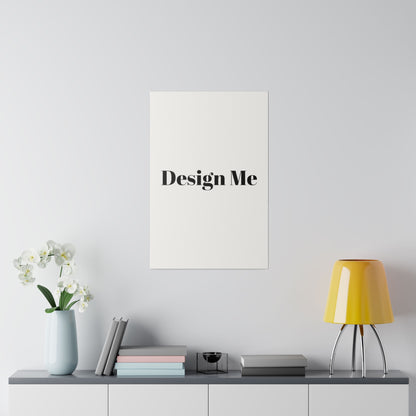 Print On Demand Matte Canvas Wall Art