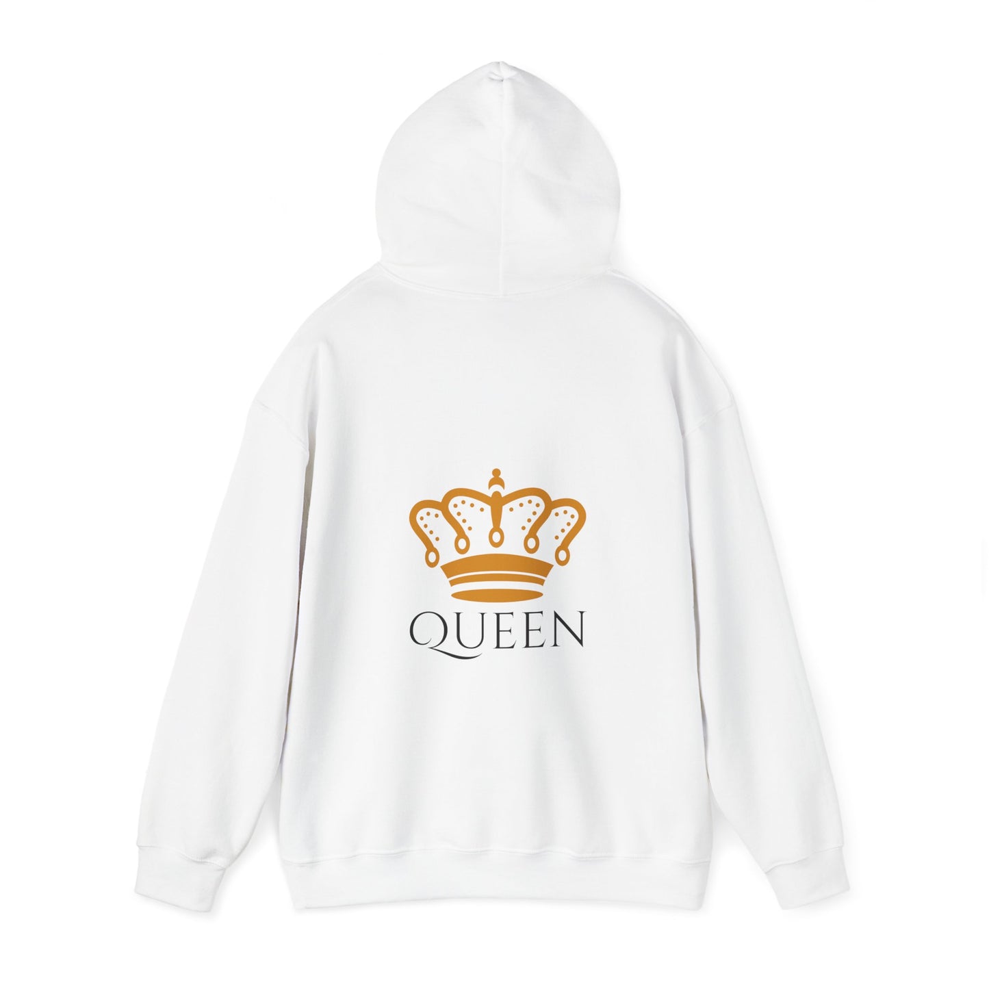 Queen Heavy Blend™ Hooded Sweatshirt - Cozy Comfort with Royal Style"