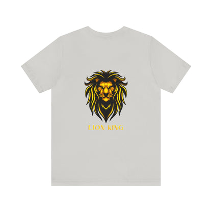 Roar in Style: LION KING Short Sleeve Tee – Unleash Majestic Fashion with Regal Comfort