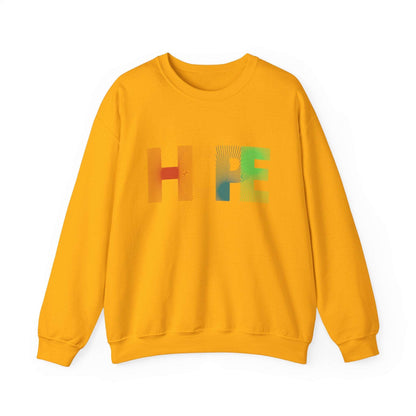 Hope Unisex Heavy Blend™ Crewneck Sweatshirt: Cozy Comfort with a Message