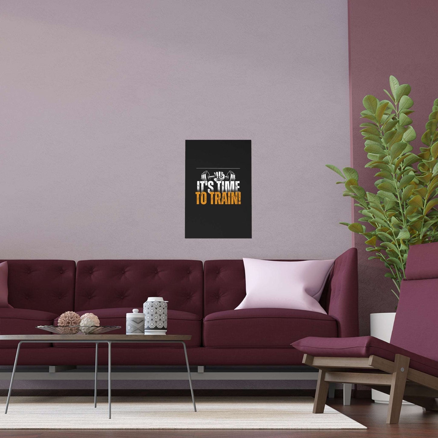 Conquer Any Space: Indoor and Outdoor Silk Posters – It's Time to Train