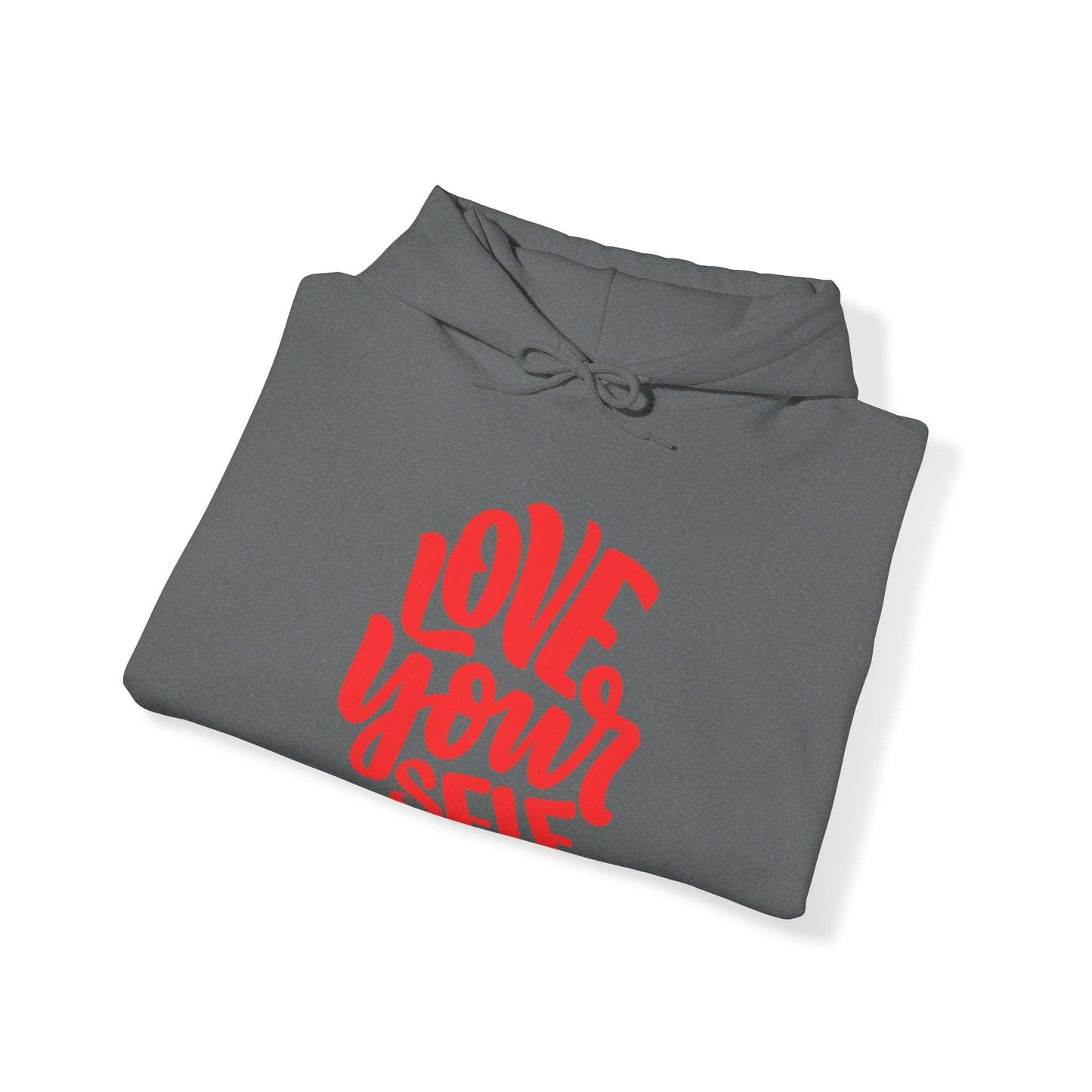 "Love Yourself: Cozy Comfort in Unisex Heavy Blend™ Hooded Sweatshirt"