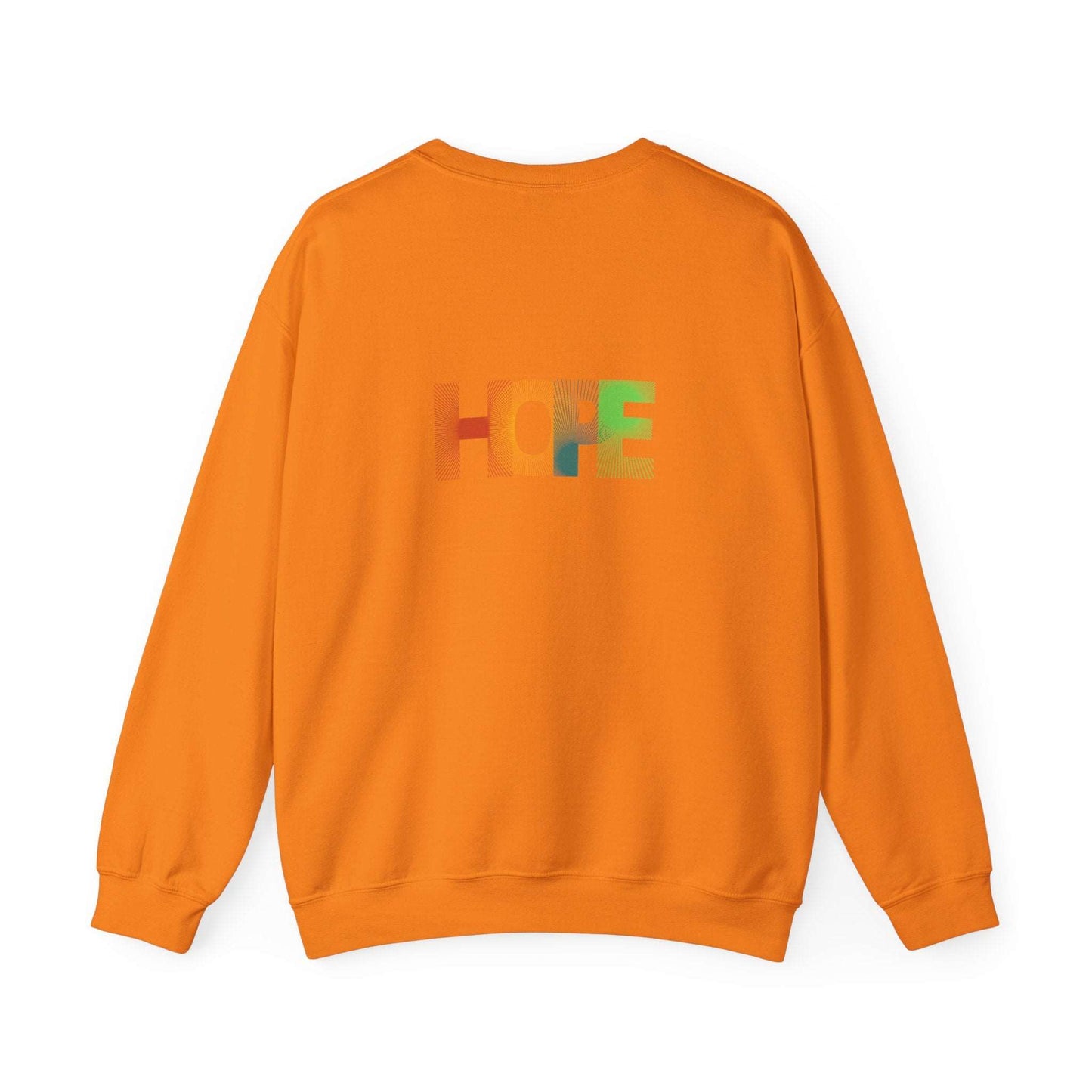 Hope Unisex Heavy Blend™ Crewneck Sweatshirt: Cozy Comfort with a Message