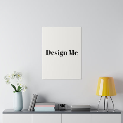 Print On Demand Matte Canvas Wall Art