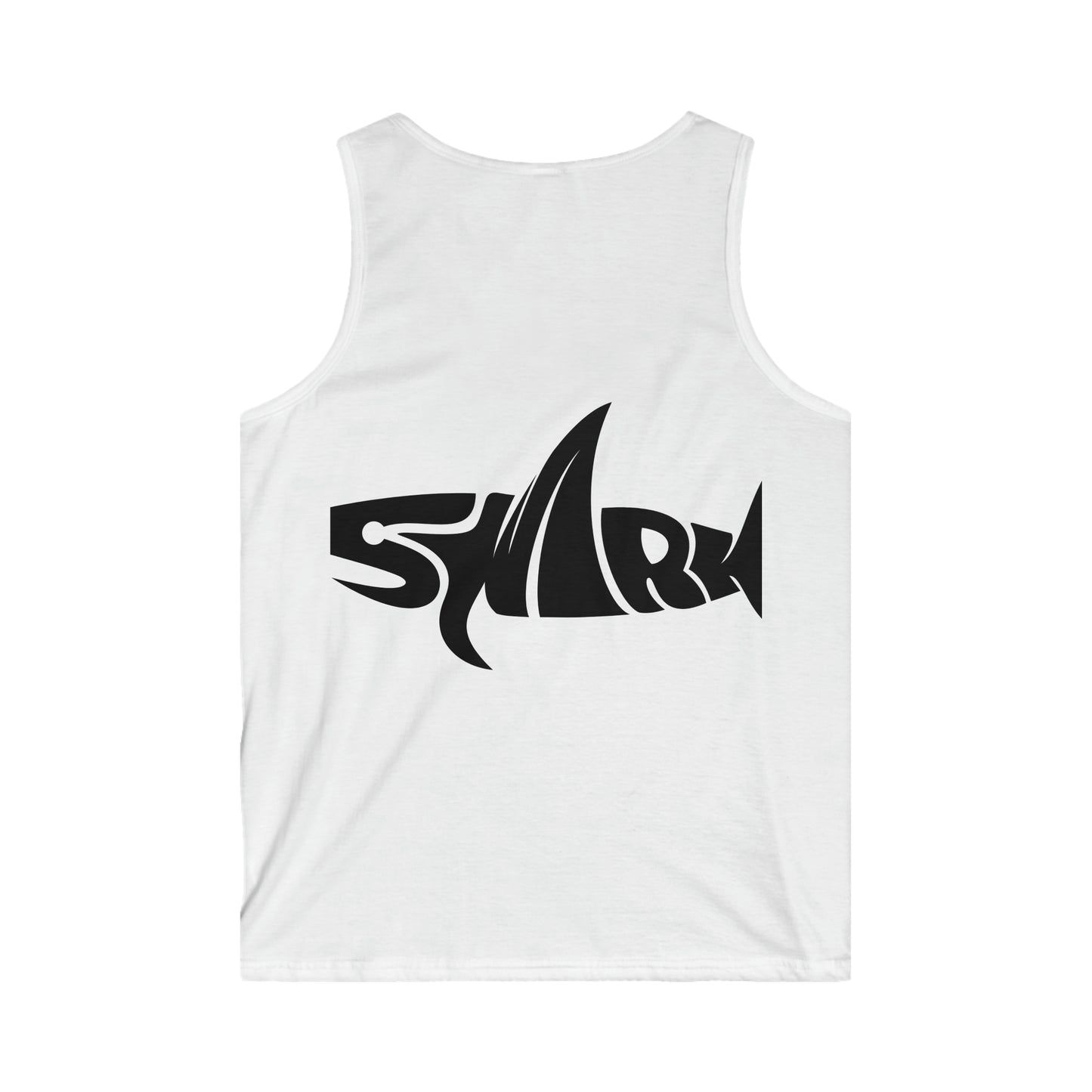 Shark-Inspired Adventure: Men's Softstyle Tank Top