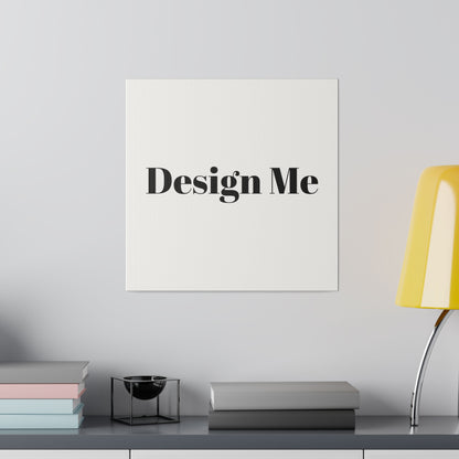 Print On Demand Matte Canvas Wall Art