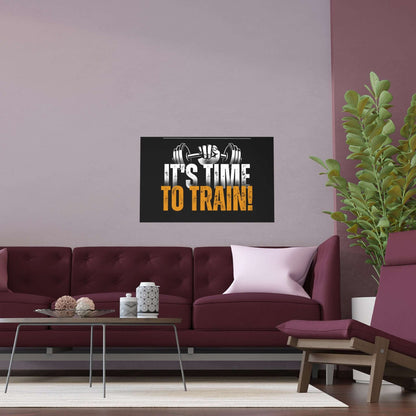 Conquer Any Space: Indoor and Outdoor Silk Posters – It's Time to Train