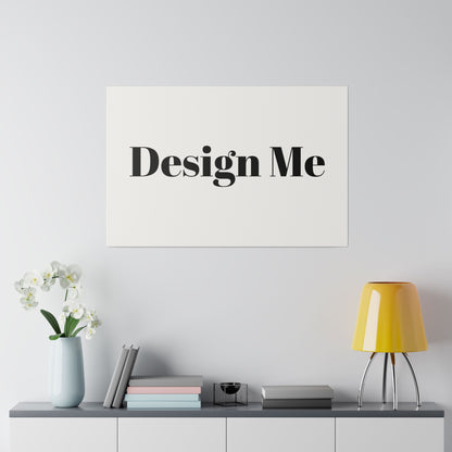 Print On Demand Matte Canvas Wall Art