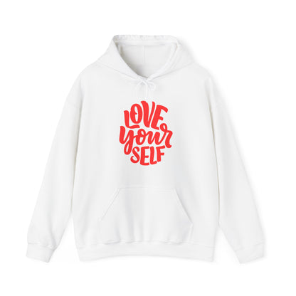 "Love Yourself: Cozy Comfort in Unisex Heavy Blend™ Hooded Sweatshirt"