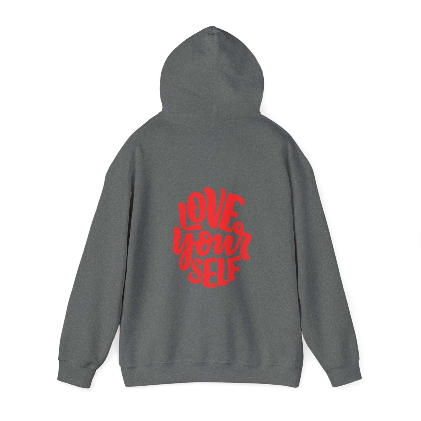 "Love Yourself: Cozy Comfort in Unisex Heavy Blend™ Hooded Sweatshirt"