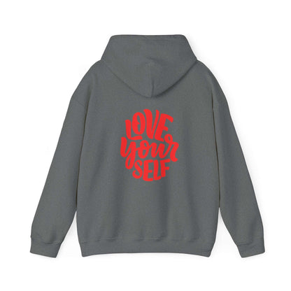 "Love Yourself: Cozy Comfort in Unisex Heavy Blend™ Hooded Sweatshirt"