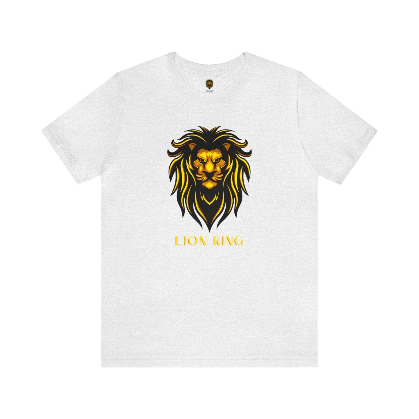 Roar in Style: LION KING Short Sleeve Tee – Unleash Majestic Fashion with Regal Comfort