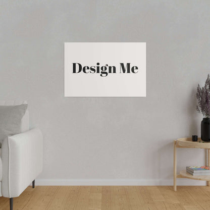 Print On Demand Matte Canvas Wall Art