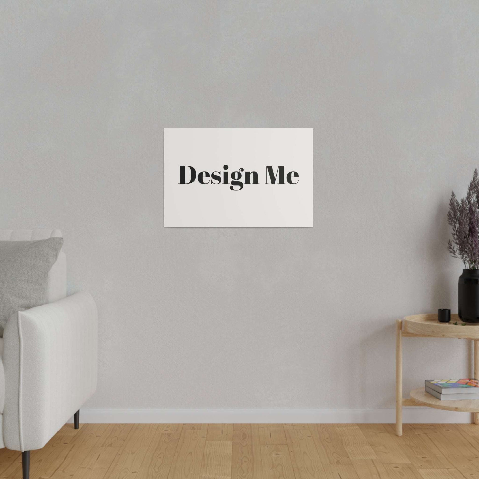 Print On Demand Matte Canvas Wall Art