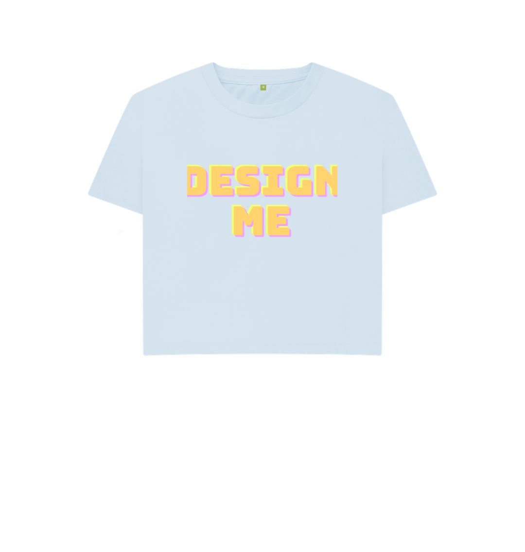 Sky Blue Boxee Tee: Unleash the Artistic Edge in Every Boxee