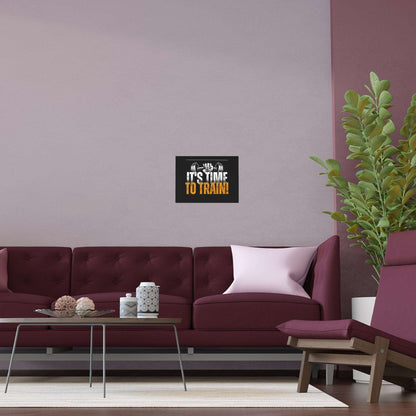 Conquer Any Space: Indoor and Outdoor Silk Posters – It's Time to Train