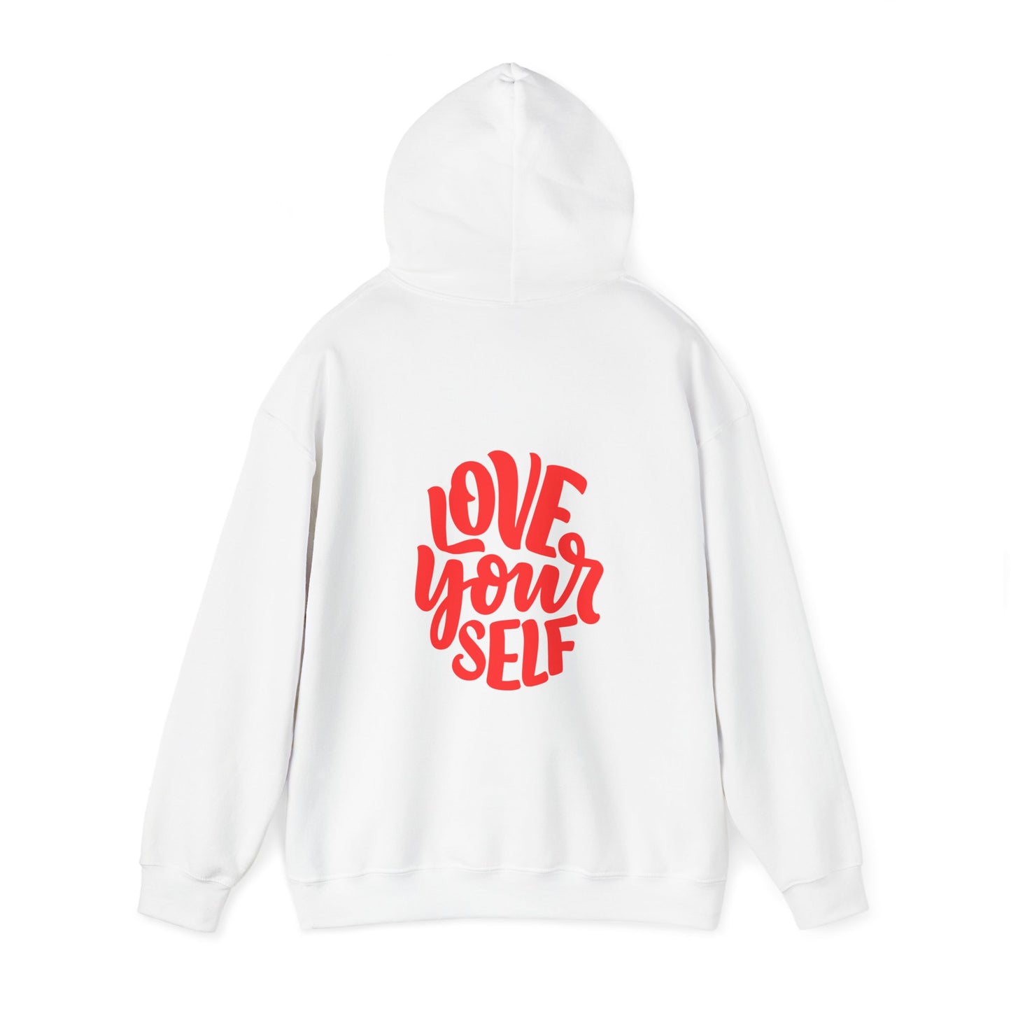 "Love Yourself: Cozy Comfort in Unisex Heavy Blend™ Hooded Sweatshirt"