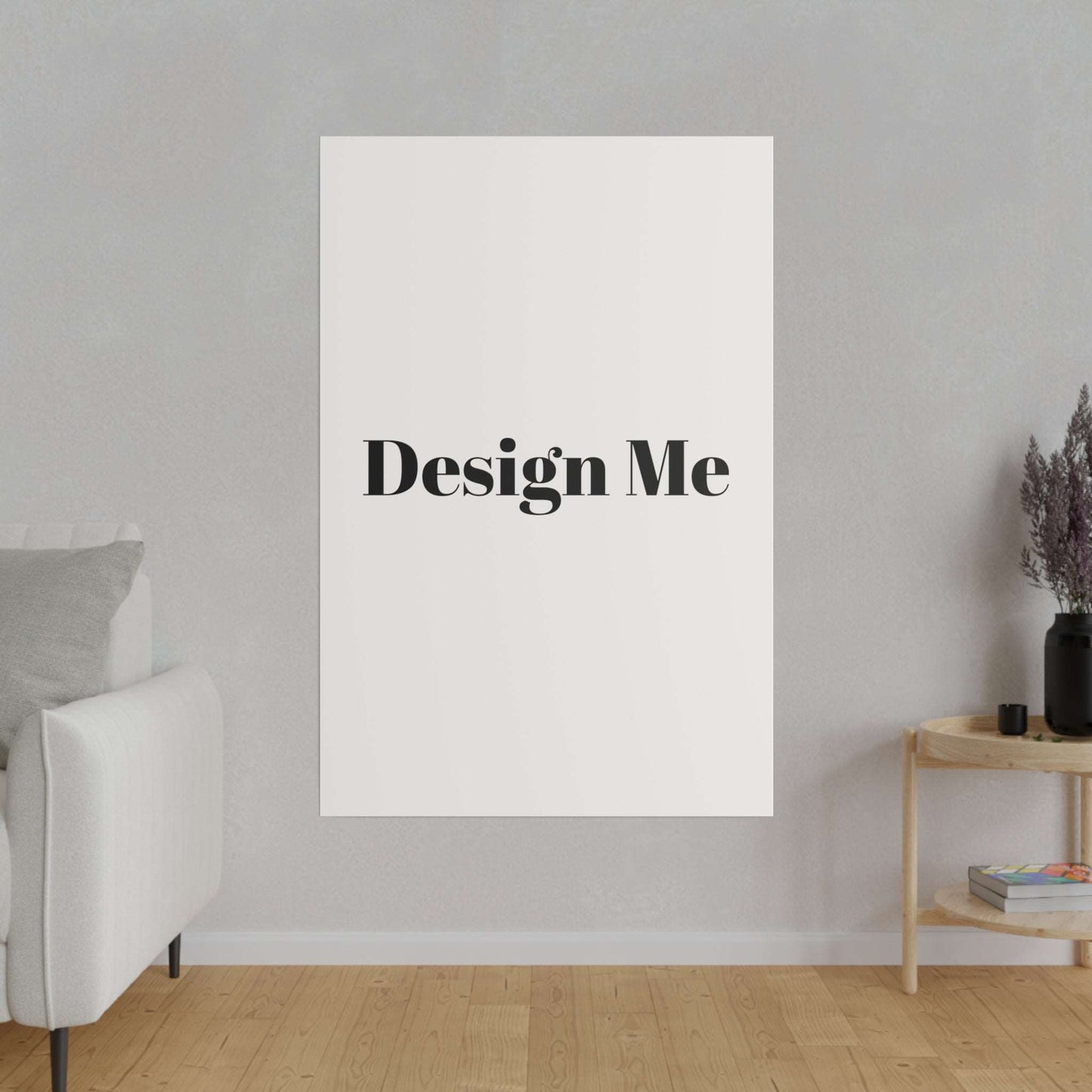 Print On Demand Matte Canvas Wall Art