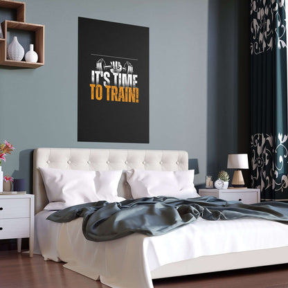 Conquer Any Space: Indoor and Outdoor Silk Posters – It's Time to Train