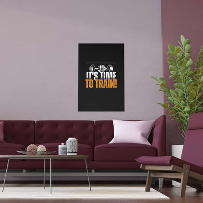 Conquer Any Space: Indoor and Outdoor Silk Posters – It's Time to Train