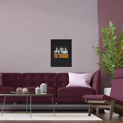 Conquer Any Space: Indoor and Outdoor Silk Posters – It's Time to Train