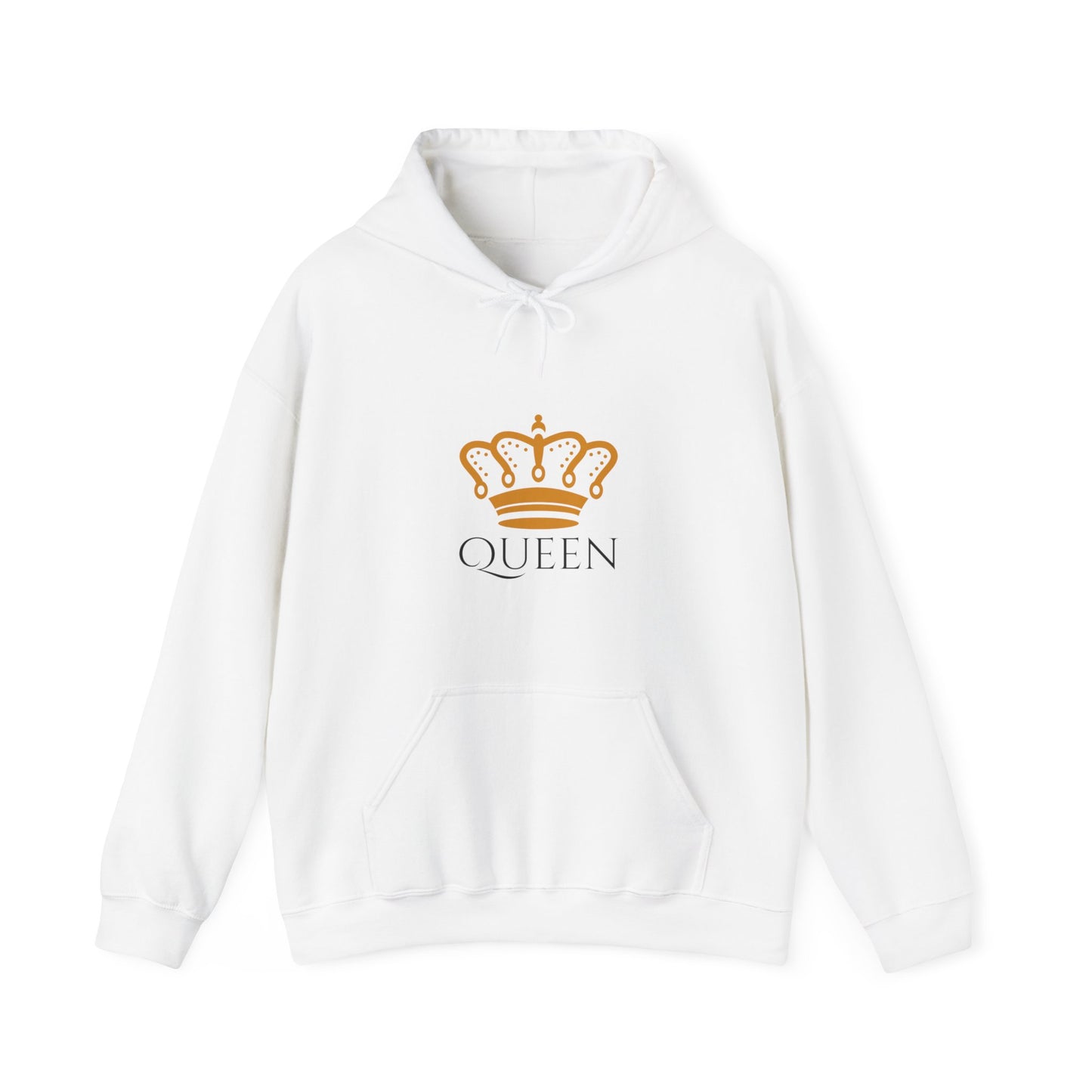 Queen Heavy Blend™ Hooded Sweatshirt - Cozy Comfort with Royal Style"