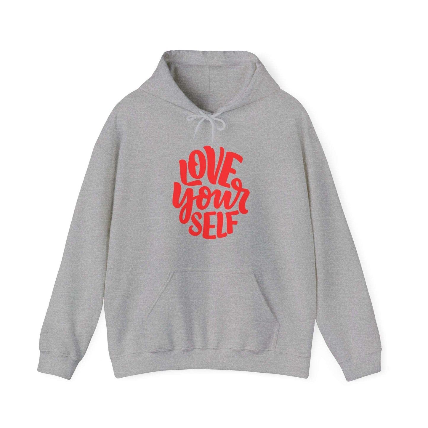 "Love Yourself: Cozy Comfort in Unisex Heavy Blend™ Hooded Sweatshirt"