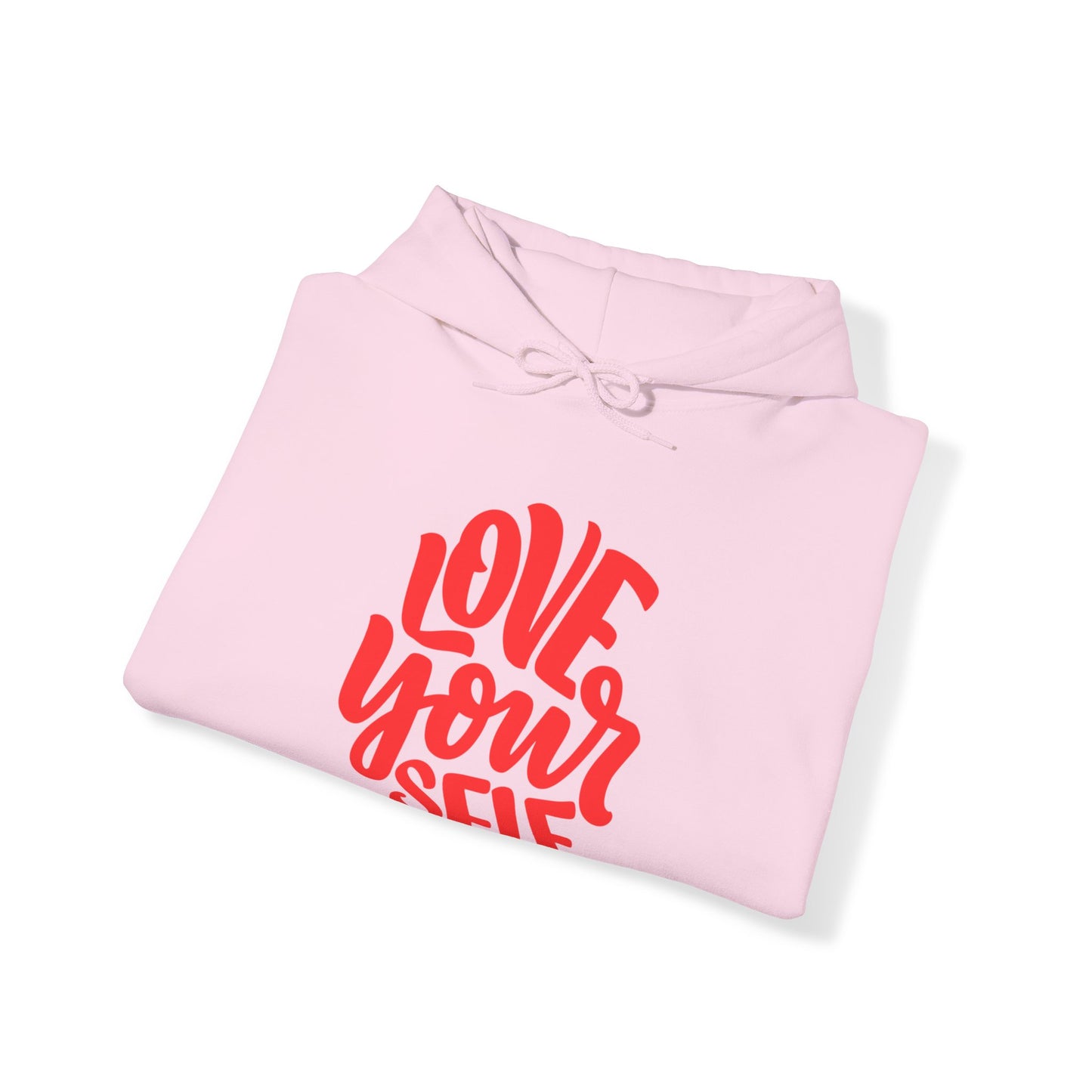 "Love Yourself: Cozy Comfort in Unisex Heavy Blend™ Hooded Sweatshirt"